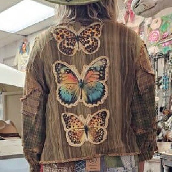 Butterfly Button Top by A Rare Bird - Picture 12 of 13